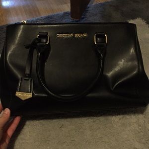 Black Christian Siriano Handbag